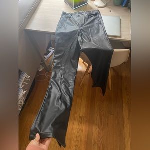 Zara faux leather pants